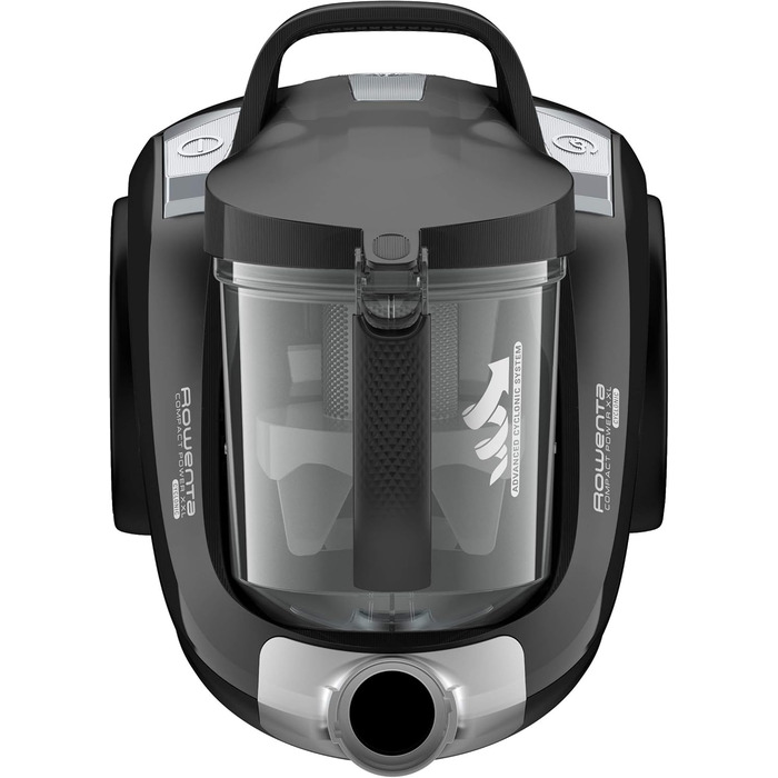 Безмішковий пилосос Compact Power XXL 550 Вт Об'єм пилозбірника 2,5 л Компактний і тихий Надзвичайна потужність всмоктування Висок