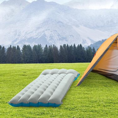 Надувний матрац Intex Camping 72x189x15 см (упаковка з 2 шт.) одномісний