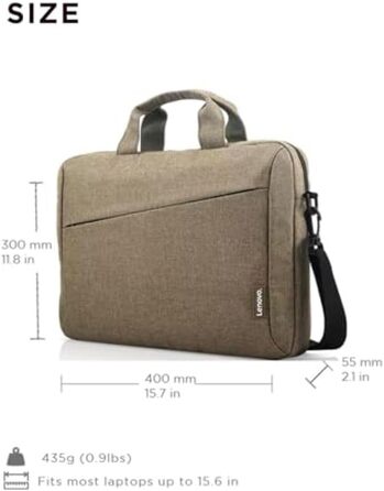 Сумка для ноутбука Lenovo для 39.6 см (15.6 дюйма) T210, коричнева, 15.6 зелена
