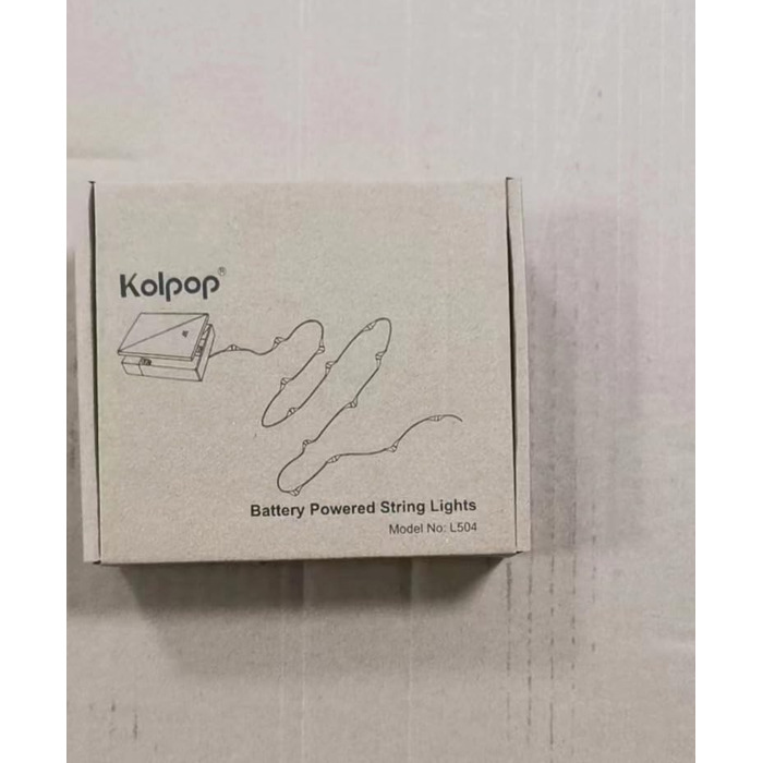 Світлодіодна батарея казкових вогнів 4 шт. и, казкові вогні для приміщення, 5м 50 шт. Мікро світлодіодні казкові вогні дріт критий