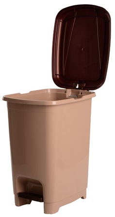 Корзина д/сміття VIOLET HOUSE 0156 Beige з педал. 8 л (0156 Beige 8 л) (7246359)