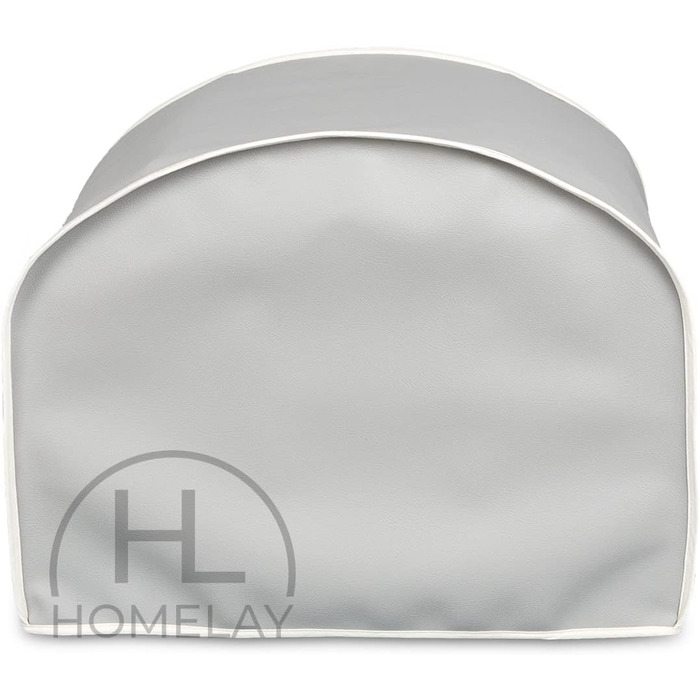 Захисний чохол HOMELAY високої якості, сумісний з Monsieur Cuisine Connect і Plus. Ручної. Матеріал Синтетична шкіра, брудовідштовхувальна, антибактеріальна. Кольорова обкладинка (сіра)