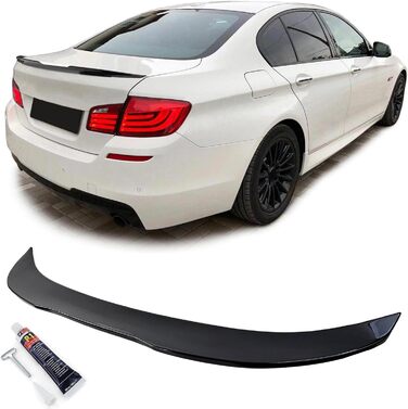 Задній спойлер Ducktail Black Gloss підходить для BMW 5 Series F10 Седан 09-17