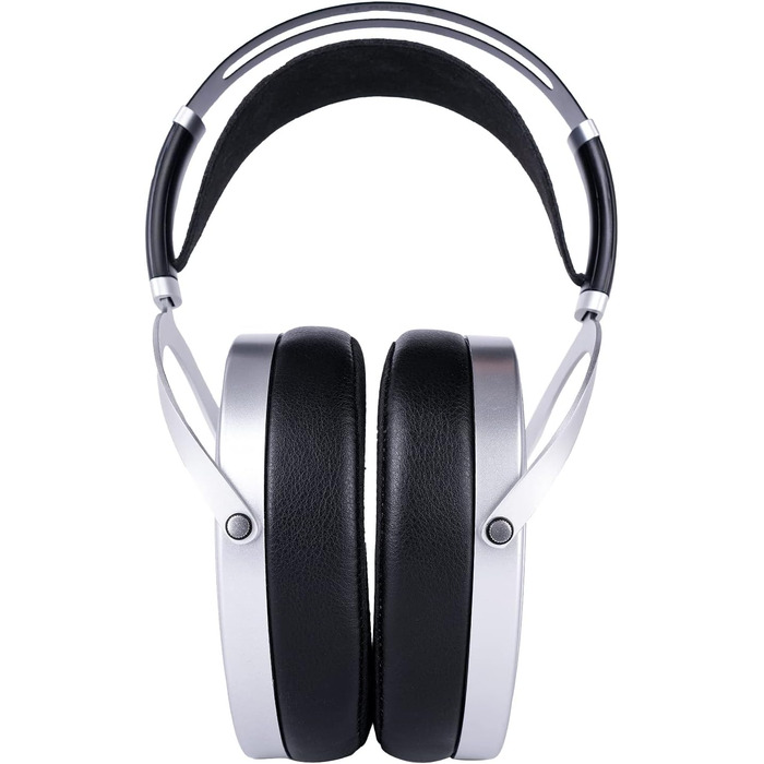 Планарні відкриті навушники зі стелс-магнітами для аудіофілів, домашнього та студійного використання, сріблястого кольору