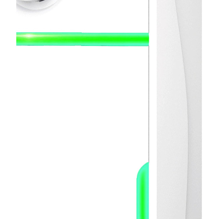 Енергозберігаюча розетка, вогнестійкий корпус ПК 90-250 В, 3 упаковки, безпечна та надійна високоефективна енергозберігаюча коробка для великих магазинів електроприладів (вилка ЄС)