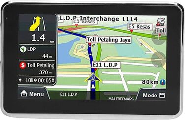 Універсальний GPS-навігатор Ymiko з 5-дюймовим сенсорним екраном, GPS-навігатор DDR256M, 8G, MP3, FM, карта Європи, 508 відео
