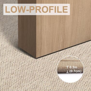 Килимок для входу LEKEEPGO для приміщень 43 x 75 см, нековзний килимок для приміщень, килимок для вловлювання бруду, тонкий килимок для приміщень, абсорбуючий килимок для входу, килимок для очищення, килимок для входу для приміщень, хакі 43 x 75 см