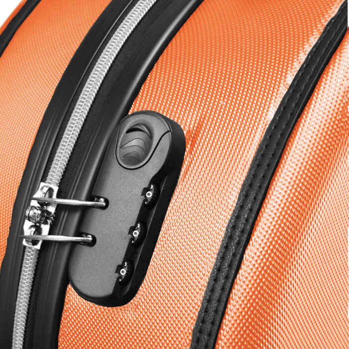 Валіза Semi Line 24' (M) Orange/Black (T5675-3)