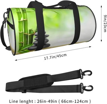 Універсальна дорожня сумка з бамбукового вугілля, спортивна сумка для чоловіків та жінок, сумка-мішок