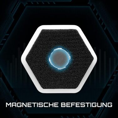 Світло для тренування реакції METIS 4/8 QTY - покращують рефлекси та швидкість реакції Підключення до додатку Пакет з 8 шт.