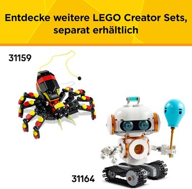 Конструктор LEGO Creator 3-in-1 Aviator: Racing Plane Toy 31160, 178 деталей, літаки та гелікоптер