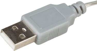 Декоративна різдвяна ялинка з 20 теплими білими світлодіодами Idena