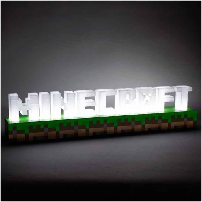 Підсвітка логотипа Minecraft