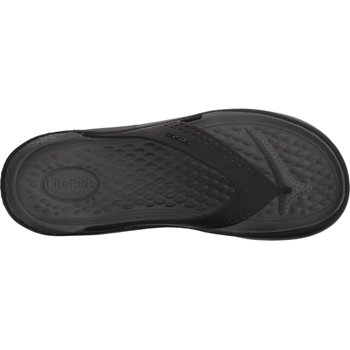 Чоботи Crocs Unisex Literide Flip Zehentrenner 41/42 EU Чорний, сірий