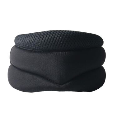 Ергономічна підтримка шиї від напруги, хропіння та апное (Чорний, M (40 см)) Чорний M (40 см)