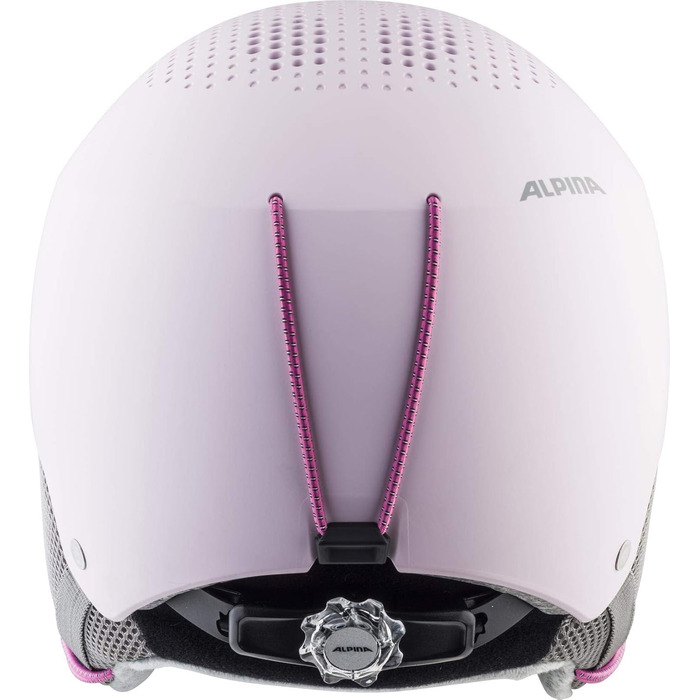 Безпечний, амортизуючий, вентильований та ударостійкий гірськолижний шолом для дітей світло-рожевий матовий 51-55 см