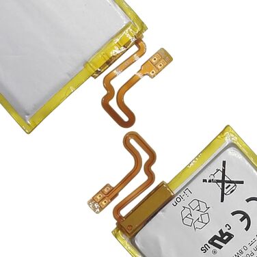 Заміна акумулятора, сумісного з iPod Nano 7, iPod Nano 7th, iPod Nano 5th 16G, A1446 616-0640 616-0639 з набором інструментів