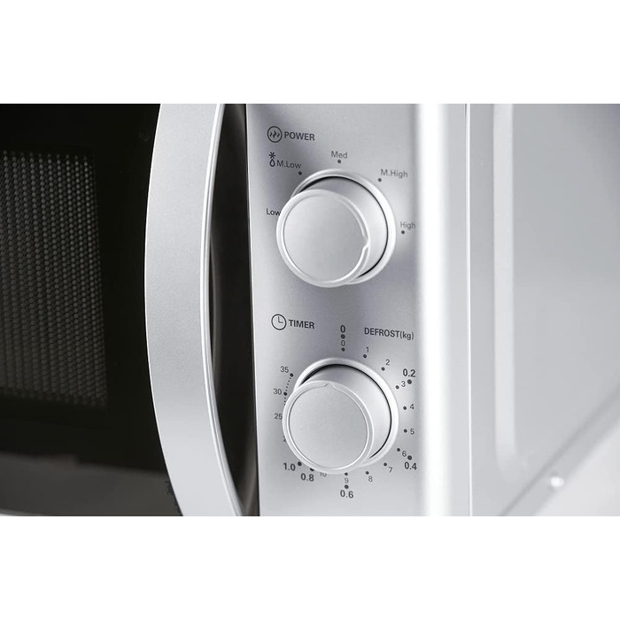 Мікрохвильова піч під стільницею Мікрохвильова піч під стільницею Срібло 700 Вт