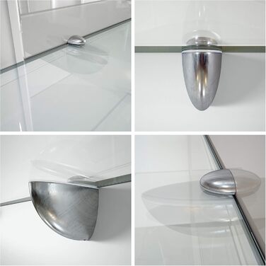 Настінна полиця Vladon Bari, зроблена в Німеччині, глянцевого чорного кольору - Сучасна плаваюча полиця (146 x 20 x 19 см) 146 см Глянцевий чорний колір