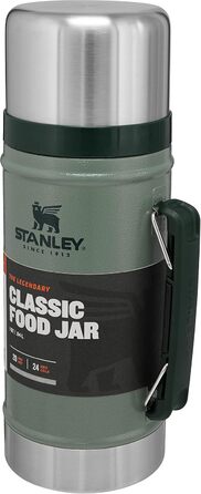 Термоконтейнер для їжі Stanley Classic Legendary - Зберігає температуру гарячою 20 годин або холодною 24 години - Підігрівач їжі з нержавіючої сталі - Без бісфенолу А - Можна мити в посудомийній машині