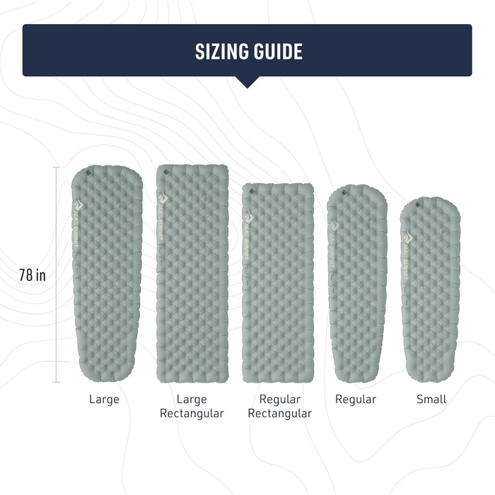 Надувний матрац Ether Light XR Thermo Air Mattress Regular Утеплювач ThermalCore Клапан Xpress Система блокування чохла для речей та подушки Ультракомпактний 3 сезони Для походів Сірий 470 г