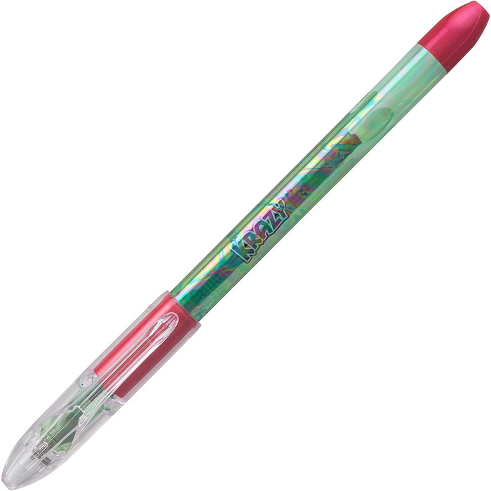 Гелева ручка Pentel Arts Krazy Pop Iridescent, (1,0 мм) Bold Line, чорнило в асортименті (4 упаковки)