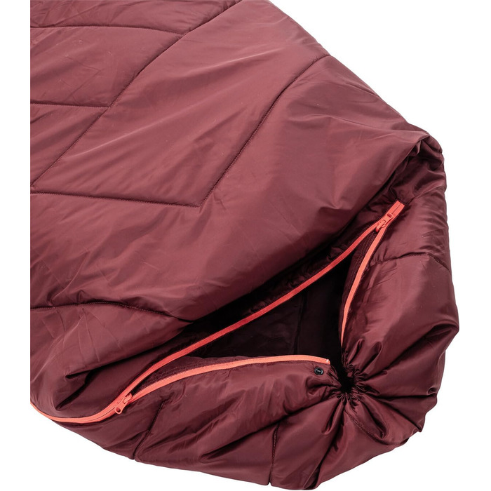 Синтетичний спальний мішок VAUDE Navajo 500 II SYN (чоловічий, до 3C/макс. зріст 190 см/вага 1,4 кг) лівий