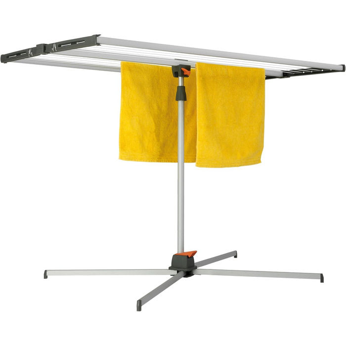 Сушарка для білизни JUWEL Swing 200 (на 2 завантаження пральної машини, довжина підвісу 18,9 м, окремо стояча сушарка з регулюванн