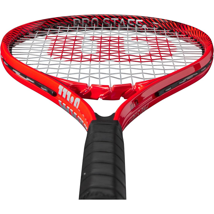 Тенісна ракетка Wilson Unisex Adult Pro Staff Precision XL 110, 4-3/8&39 (3), червона / чорна / біла