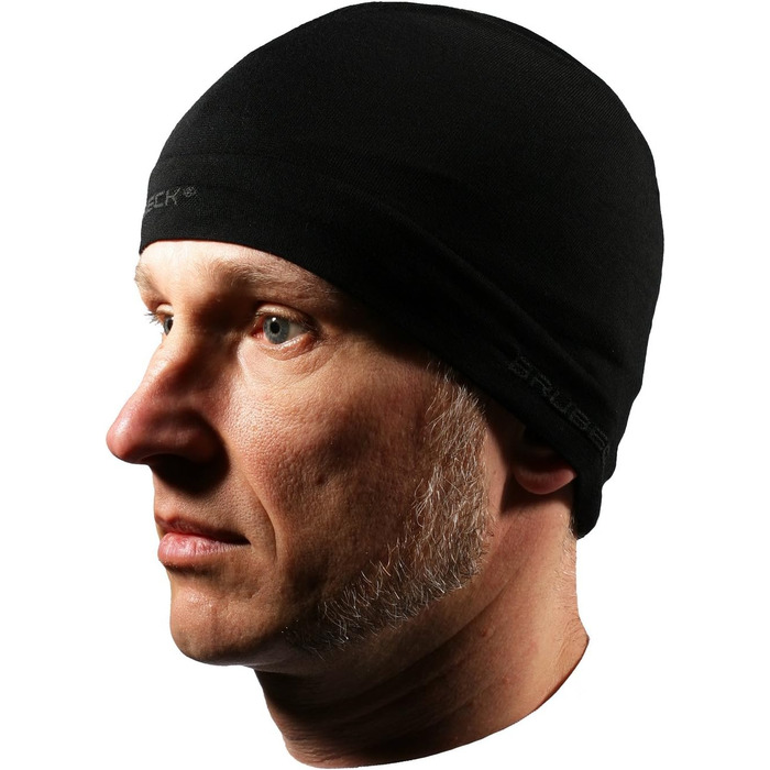 Унісекс-каркас BRUBECK Балаклава Функціональний Мериносова вовна Багатофункціональний шарф Шарф на шию Шарф на шию, розмір S, чорний