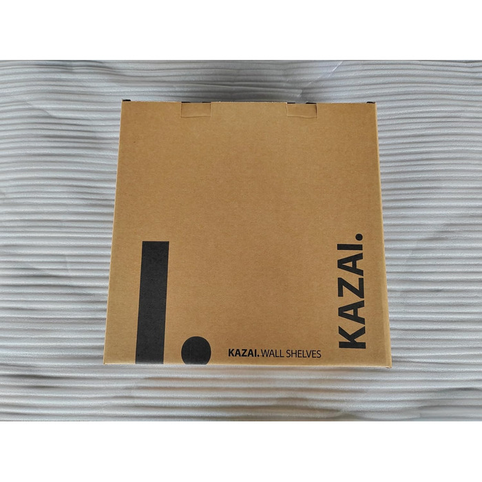 Набір настінних полиць -Jona- 3-компонентна підвісна полиця з металу та шпону натурального дерева настінна прикраса та полиця для