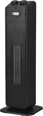 Керамічний обігрівач-вежа BEKO RHP6320B, 2000 Вт, 4 режими, захист від перегріву