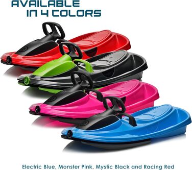 Снігохід Gizmo Riders Stratos Bob, двомісний, рожевий, 90 кг