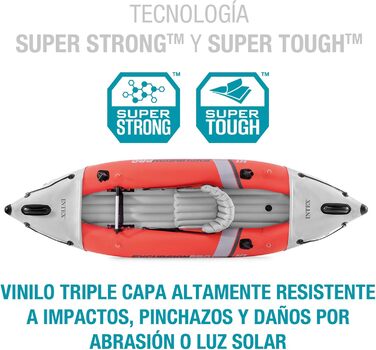 Каяк Intex Unisex, різнокольоровий, один розмір, одномісний