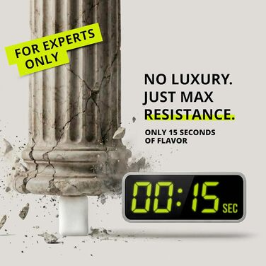 Жувальна гумка для тренування щелепи JAWLINER Hard Fitness Gum (м'ята)