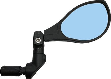 Велосипедне дзеркало Hafny 2021 HF-M902-FR08, HD скляна лінза, велика площа поверхні, ударостійке, регульоване під різними кутами, дзеркало для електровелосипеда