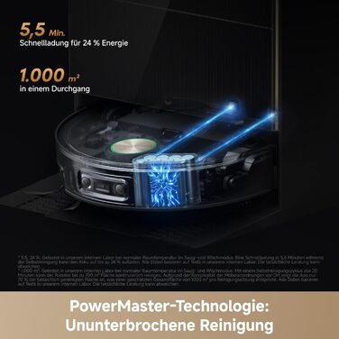 Робот-пилосос Dreame X60 Pro Ultra Complete з висувним рукавом UltraExtend, 42 000 Па