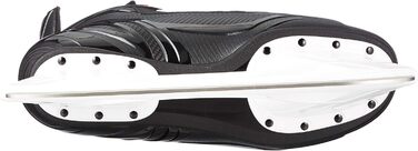 Взуття для хокею на траві Bauer Boys Pro Skate 37.5 EU Чорний Чорний Білий Червоний Si 900