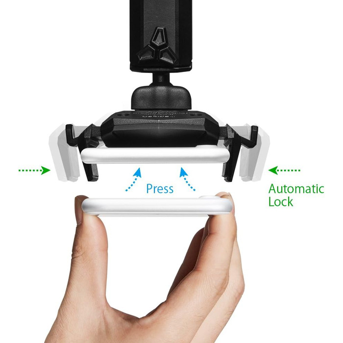 Універсальний автомобільний тримач для мобільних телефонів Spigen, що обертається на 360, для приладової панелі та лобового скла,