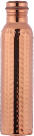 Пляшка для води Ancient Impex з чистої міді, 1000 мл, безшовна, герметична для аюрведичних потреб
