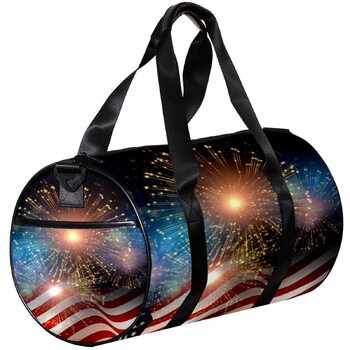 Спортивна сумка, маленька дорожня сумка, сумка для йоги, сумка з американським прапором для свят, сумка для фітнесу на відкритому повітрі, ручна поклажа