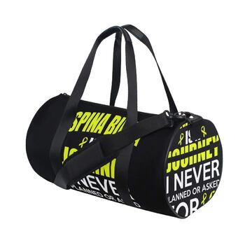 Спортивна сумка з принтом Боротьба зі спинномозковою килою, дорожня сумка для подорожей та вихідних