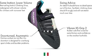 Скелелазні черевики - Спинка/Фіолетовий/Молочний 35.5/36 EU