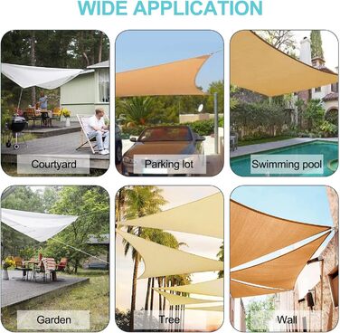 Комплект кріплення сонцезахисного вітрила HOMPER M6, Комплект кріплення аксесуарів для сонцезахисних вітрил квадратних та трикутних, нержавіюча сталь (12 предметів для квадратних 16 гвинтів) M6-444