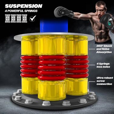 Набір боксерських груш для дорослих з боксерськими рукавичками скакалка, мішок для кікбоксингу, вільна боксерська груша для боксу