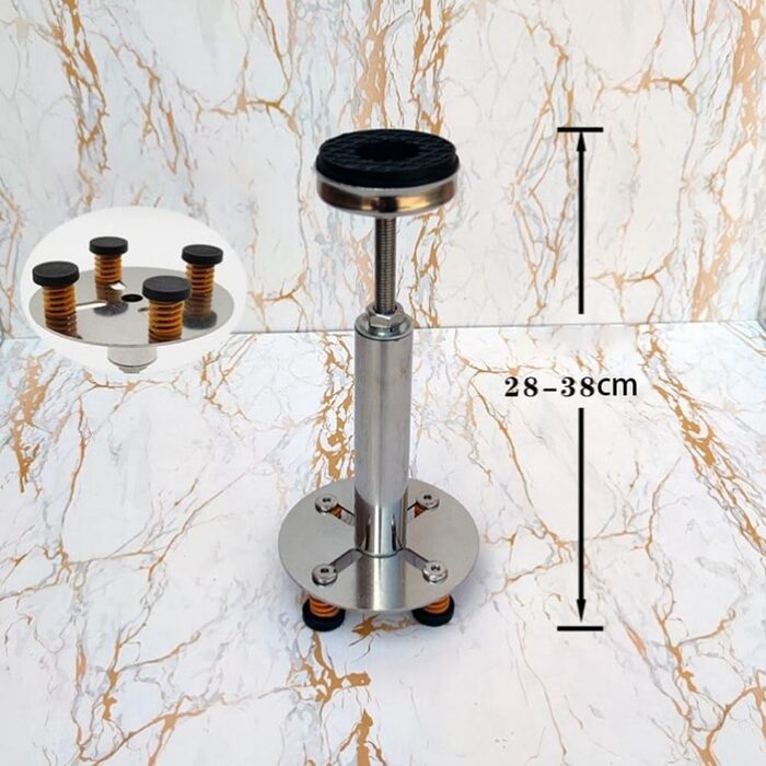 Регульований по висоті кронштейн для утилізації відходів Кронштейн для завантаження кухонних відходів зменшує вібрацію та шум 28-38 см