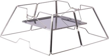 Портативний кемпінговий гриль з сумкою для перенесення, 42 x 43 x 27,5 см, 4,4 кг