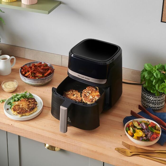 Аерофритюрниця Russell Hobbs Satisfry Rapid Air Fryer, 4,3 л, чорна