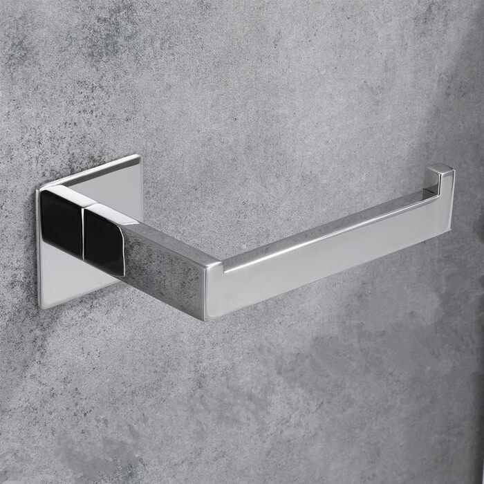 Тримач для туалетного рушника без свердління, тримач для туалетного рушника 304 хромована нержавіюча сталь, тримач для туалетного