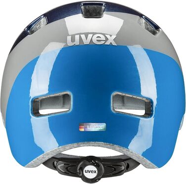 Легкий велосипедний шолом для дітей - індивідуальне регулювання розміру - оптимізована вентиляція 51-55 см глибокий простір - сині